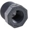 Genova LASCO 839130BC Reducing Bushing, 1 x 12 in, MIP x Female, PVC, SCH 80 Schedule 839130-BC - alternate 2