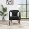 Osp Home Furnishings Mason Accent Reception Chair, Black MSN-PD27 - alternate 8
