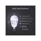 Feit Electric Bug Zapper and Light Bulb, 9 W, Cylinder Bulb, E26 Base, LED Lamp, 800 Gloss White 3004583 - alternate 7