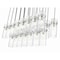Z-Lite Fontaine 23 Light Linear Chandelier, Brushed Nickel, 54.5 In W 7002P5-23L-BN - alternate 6