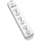 Tripp Lite Outlet Strip, Hospital Grade, 6 5-15R-HG, 5-15P-HG, 1.5 ft., White PS-602-HG - alternate 1