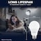 Luxrite A19 LED Light Bulb 75 Watt Equivalent, 5000K Bright White, 1100LM, Non-Dimmable, Standard, 24PK LR21539 - alternate 8