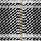 Homeroots 8' Black Gold And Gray Round Plaid Washable Indoor Outdoor Area Rug 596311 - alternate 7