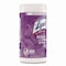 Lysol Disinfecting Wipes, 1-Ply, 7 x 7.25, Lavender and Cotton Blossom, White, 80 Wipes 19200-56264 - alternate 9