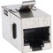 Tripp Lite CAT6 STRAIGHT MODULAR IN-LINE SNAP-IN COUPLER RJ45 F/F TAA GSA N235-001-SH - alternate 1