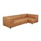 Manhattan Comfort Lukas 118 in Right-Facing 2-Piece Sectional Sofa in Camel SF1927-CL - alternate 6