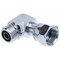 Gates Male Flat-Face O-Ring to Female Flat-Face Swivel - 90 SAE to SAE G60724-1010 - alternate 5