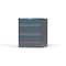 Strong Hold 3 drawer cabinet - (1x 7ft, 2x 10ft) - Blue accents - Keyed Alike S3036-PPAAS-0305FS - alternate 3