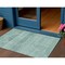 Homeroots 3' X 5' Aqua And Teal Blue Medallion Washable Indoor Outdoor Area Rug 616088 - alternate 1