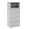 Hirsh 30" W 5 Drawer Lateral File Cabinet, Light Gray, A4/Legal/Letter 14981 - alternate 7