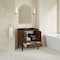James Martin Vanities Myrrin 30" Single Vanity, Mid-Century Walnut w/ 3 CM Phantome Eclos Top 485-V30-WLT-3PHT - alternate 7