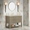 James Martin Vanities Lucian 48" Single Vanity, Pebble Oak, w/ 3 CM Siberian Silestone Top w/FreePower Wireless Charger D704-V48-PBO-FSFR - alternate 9