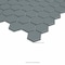 Msi Cielo Azul Hexagon Sample Glossy Porcelain Mosaic Floor And Wall Tile ZOR-MD-0627-SAM - alternate 6