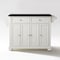 Crosley Alexandria Granite Top Full Size Kitchen Island/Cart KF30004AWH - alternate 1