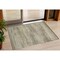 Homeroots 3' X 5' Taupe And Beige Abstract Washable Indoor Outdoor Area Rug 631119 - alternate 1