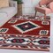 Jonathan Y Serape Medallion Southwestern Red/Navy/Cream 3 ft. x 5 ft. Area Rug SWC100A-3 - alternate 5