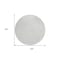 Homeroots 8' Silver And Gray Round Abstract Washable Indoor Outdoor Area Rug 599012 - alternate 8