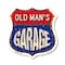 Signmission Old Man's Garage, 6 Inch X 6 Inch, Plastic Sign SHI-P-6-383-OLD MAN - alternate 1