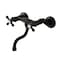 Kingston Brass Double-Handle Wall Mount Bathroom Faucet, Oil Rubbed Bronze KS2115AX - alternate 1