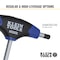 Klein Tools 8 Piece T-Shape Hex Key Set, JTH68M JTH68M - alternate 13