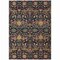 Homeroots 5' X 8' Black Red And Gold Floral Washable Indoor Outdoor Area Rug 604636 - alternate 8