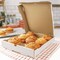 Karat Corrugated Pizza Boxes, 12 x 12 x 1.97, White/Brown, 50PK FP-PBF12W - alternate 9