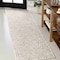 Jonathan Y Eryx Modern Bohemian Abstract Organic Reversible Machine-Washable Gray/Cream 2ft x 8ft Runner Rug SVH103A-28 - alternate 1