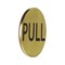Brixwell Round Pull Indicator Satin Brass Finish Pull Satin Brass RPL2SB - alternate 13