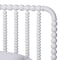 Baxton Studio Lucera Mid-Century White Twin Size 5-Piece Bobbin Bedroom Set 257-14013-14127-14124-14121-14121-ZORO - alternate 10