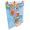Mind Sparks Magnetic Marble Run, Assorted Colors, 9.6in.W x 11.2in.H, Magnetic Board, 34-Piece Set PAC9313 - alternate 3