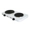 Megachef Electric Easily Portable Ultra Lightweight Dual Burner Cooktop Buffet Range in Sleek White MC-2012B - alternate 9