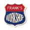 Signmission Frank's Workshop, 12 Inch X 12 Inch, Aluminum Metal Sign SHI-A-12-489-FRANK - alternate 1