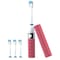 Pursonic S53-PL Portable Sonic Toothbrush in Pink with 3 Brush Heads S53PL - alternate 1