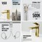 Vigo Davidson Single Handle Single-Hole Bathroom Faucet in Matte Brushed Gold VG01043MG - alternate 7