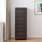 Homeroots 52" Espresso Wood Filing Cabinet With Drawers 249818 - alternate 8