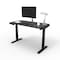 We'Re It Lift It Electric Sit Stand Desk, 46.25 H, 24 W X Laminate wood, metal, Black VL22BLK4824-6307 - alternate 1