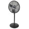Schaefer Pedestal Fan, 24 in Blade Dia, 115V, Oscillating TW24B-PRB - alternate 2