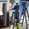 Wrightmaster 5.7 ft. Aluminum Step Ladder, 9 ft. Reach w/Double-Reinforced Pedal, 300 lb. Capacity ZoroHRZJ6B - alternate 8