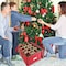 Elf Stor Christmas Decor Storage Box Red Oxford Canvas Ornament Cube Chest With 64 Compartments 83-DT5021 - alternate 10