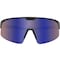 Bouton Optical Enhanced Coverage Half-Frame Safety Glasses, w/Black Temples, Blue Mirror Plus PRO Polarized High Con 250-41-0006 - alternate 2