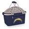 Picnic Time Family Of Brands NFL Los Angeles Chargers - Metro Basket Collapsible Cooler Tote 645-00-138-344-2 - alternate 1