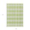 Homeroots 9' X 12' Lime Green And Ivory Geometric Washable Indoor Outdoor Area Rug 577065 - alternate 9