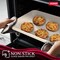 Bakken- Swiss BAKKEN Kitchen Nonstick Cookie Sheet, 13.58in. x 9.65in., PFOA-Free, Oven Safe, 450 DegF, White Marble BKDD1P79 - alternate 7