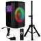 Pyle Portable Bluetooth Speaker with 8 in Inch Woofer, TWS Function, Mic Input, USB/Micro SD/FM Radio PPHP868ST - alternate 1