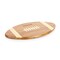 Picnic Time Family Of Brands NCAA Syracuse Orange Touchdown! Football Cheese Board - Novelty Charcuterie Board 896-00-505-543-0 - alternate 2