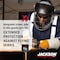 Jackson Safety Maxview Faceshield Assembly, Polycardonate Visor, Clear Uncoated Lens, Ratchet Suspension, Black 14200 - alternate 7