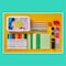 Its Academic Pencil Box Kit, For School & Office Supplies, Watercolor Design 24416-KIT-WC - alternate 6