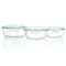 Martha Stewart 6 Piece Round Glass Storage Containers with Leak Proof Lids 131110.06 - alternate 7