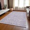 Homeroots 10' X 14' Lavender And Ivory Geometric Washable Indoor Outdoor Area Rug 612886 - alternate 9