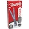 Sharpie S-Gel Fashion Barrel Gel Pen, Retractable, Medium 0.7 mm, Black Ink, Frost Blue Barrel, 12PK 2126232 - alternate 1